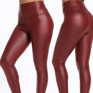 Jamby Styles Faux Leather Leggings